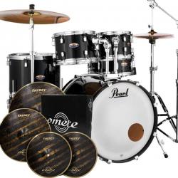 Pearl 디케이드 메이플 드럼세트 DMP925SDP/C 색상옵션 오메테 에너지 심벌