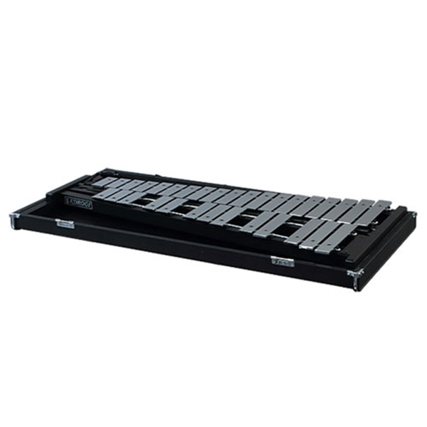 Korogi 글로켄슈필 2.5옥타브 (F57~C88) 32건반 핸드댐퍼 high carbon steel 케이스포함 스탠드 별도 KG80D
