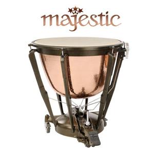 Majestic 심포닉그랜드 팀파니 Hammered Copper Deep Cambered 23인치 큰사이즈 몸통(케틀) Clutch 페달 GR2300AH