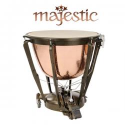 Majestic 심포닉그랜드 팀파니 Hammered Copper Deep Cambered 23인치 큰사이즈 몸통(케틀) Clutch 페달 GR2300AH