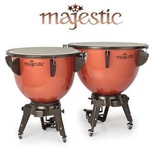 Majestic 하모닉 팀파니 유리섬유(Fiberglass) 큰사이즈 몸통(Deep Cambered) 26,29인치 2개 1세트 MTG2600A+MTG2900A