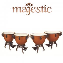 Majestic 하모닉 팀파니 유리섬유(Fiberglass) 23,26,29,32인치 4개 1세트 큰사이즈 몸통(Deep Cambered) MTG2300A+MTG2600A MTG2900A+MTG3200A