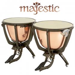 Majestic Prophonic(프로포닉) 팀파니 Hammered Copper Deep Cambered 23,32인치 2개 1세트 큰사이즈 몸통(케틀) PR2300AH + PR3200AH