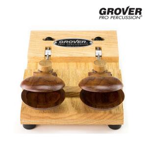Grover 테이블 캐스터네츠 Granadillo 아프리카 흑단 GWC-CM