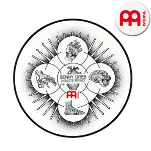 Meinl (메이늘) Benny Greb 베니그랩 12인치 고무연습패드 스네어 스탠드 별도 MPP-12-BG
