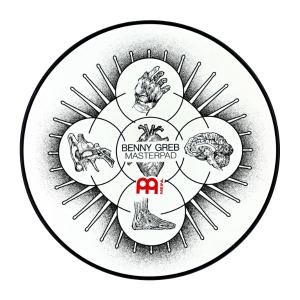 Meinl (메이늘) Benny Greb 베니그랩 6인치 고무연습패드 8mm 스탠드 별도 MPP-6-BG