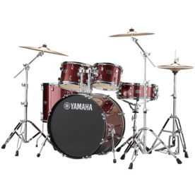 Yamaha 야마하 라이딘 5기통 드럼세트 (20인치) 구성품 증정(오메테 심벌4종,의자,드럼스틱) RDP0F5