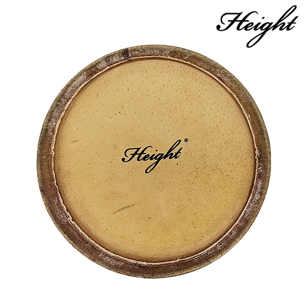 HEIGHT 헤이트 7.5인치 소가죽 봉고 헤드 (HEIGHT 전용 헤드) BGHD01-7.5 HEIGHT 헤이트 7.5인치 소가죽 봉고 헤드 (HEIGHT 전용 헤드) BGHD01-7.5