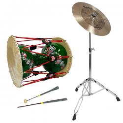 고고꽃장구 GREEN+오메테 CAPTAIN 심벌 세트