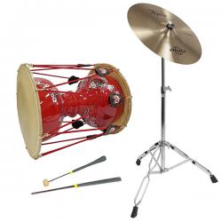 고고꽃장구 RED+오메테 ALPHA 심벌 세트