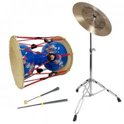 고고꽃장구 BLUE+오메테 CAPTAIN 심벌 세트