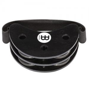 Meinl[메이늘] 검정 Foot 탬버린 Steel Jingles BKK FJS2S-BK