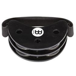 Meinl[메이늘] 검정 Foot 탬버린 Steel Jingles BKK FJS2S-BK