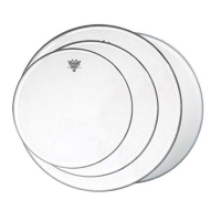 Remo Emperor 10", 12", 16" Clear (탐탐헤드) + Ambassador Coated 14" (스네어헤드) 4장 세트 PP-1860-BE
