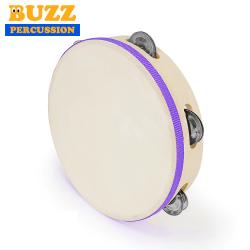BUZZ 라인 가죽 탬버린 8인치 STH8-5