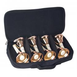 레인보우 핸드벨 브라스 8음 세트 + Buzz 핸드벨 8음 전용가방 BU-HBAG