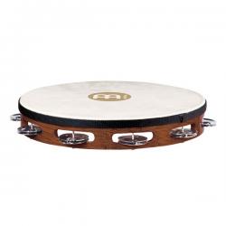 Meinl 싱글 10인치 가죽 탬버린 African Brown TAH1AB