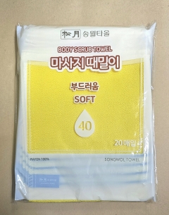 송월때타올 노랑(20장X550원)