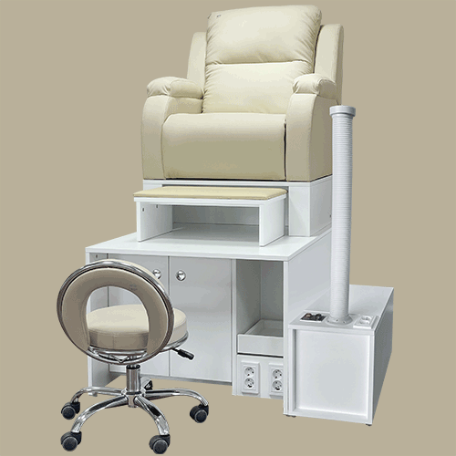 앙뜨레 스텝 흡진건식 스파세트 <small>[네일패디가구]</small>