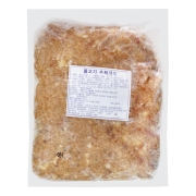 한돈 대용량 수제 불고기패티(벌크) 3kg 떡갈비반죽 햄버거패티