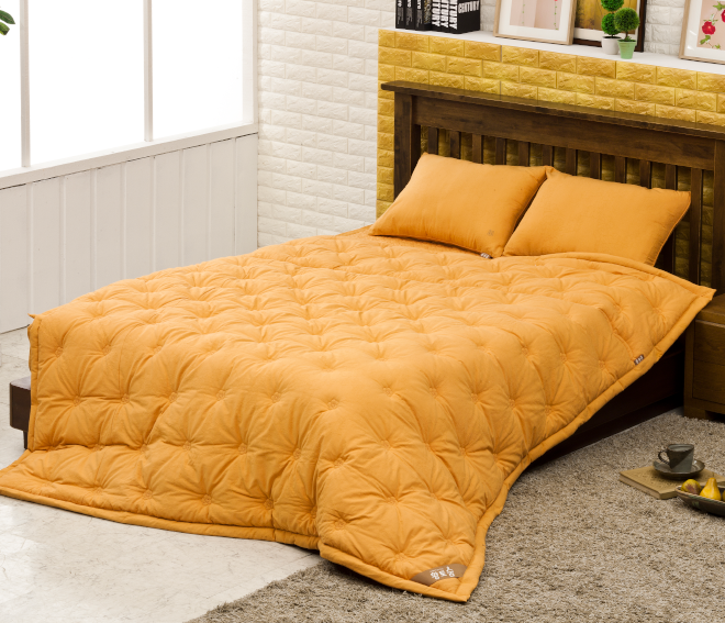 황토 벚꽃양면 차렵이불