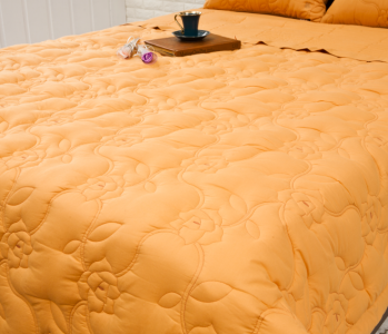 황토차렵이불_줄기장미