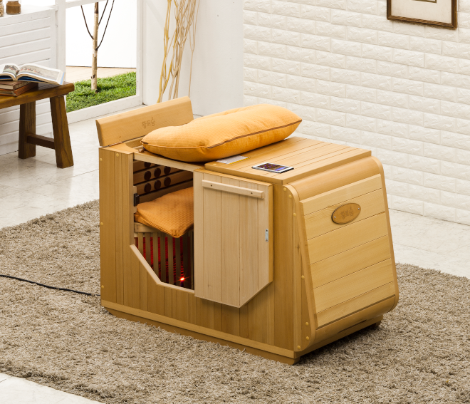 황토 햄락 반신욕기