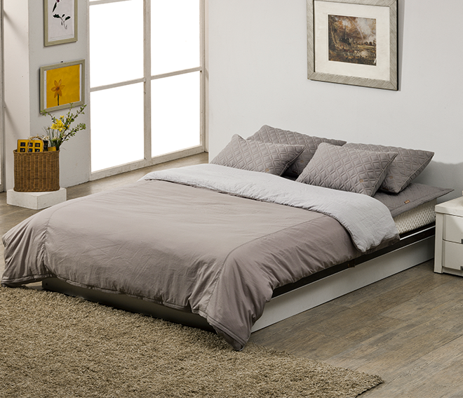 참숯 홑지이불커버