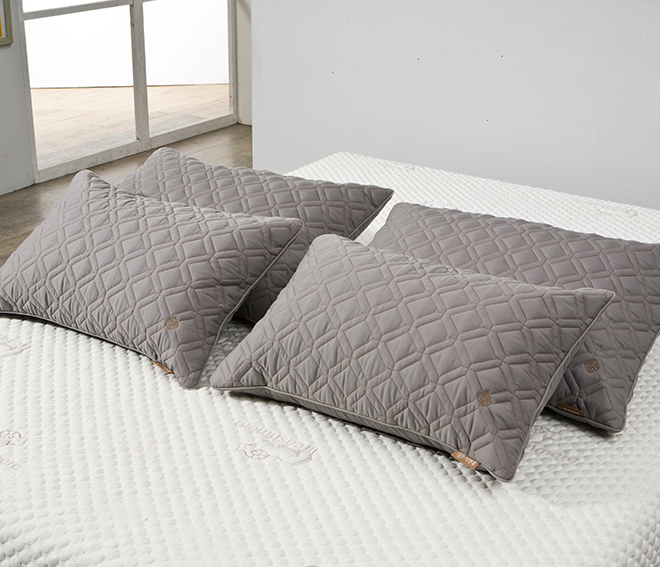 참숯 누비베개커버