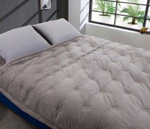 참숯 벚꽃양면 차렵이불