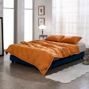 황토 바람꽃 차렵이불 고밀도 바이오워싱