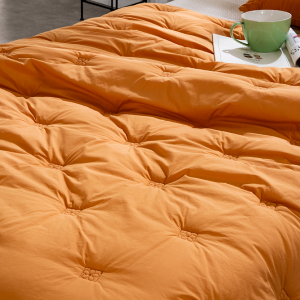 황토 바람꽃 차렵이불 고밀도 바이오워싱