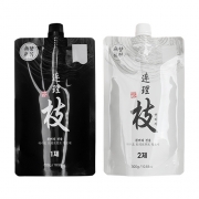 ★덤핑특가★[일진] 연리지 하수오 트리트먼트 헤어칼라 1,2제 각 300ml(4호 적갈색)