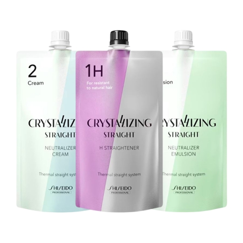 [시세이도] 크리스탈라이징 매직 스트레이트 H 건강모 1,2제 각각 400ml