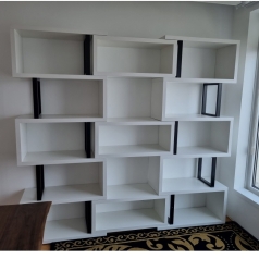 HZT - 모리우스 화이트 책장세트