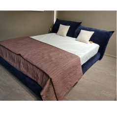 HD - 131 스탠다드 패브릭침대 (180*200) [다크블루]