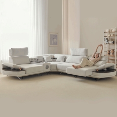 HFT - 루이스 3,4,6인 슬라이딩 소파 (원단, 가죽)