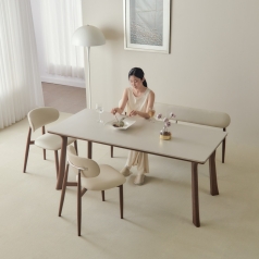 HFT - 디오스 포세린세라믹 140,150,180,200 세트 (의자포함)