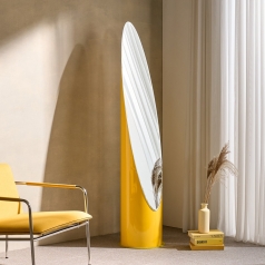 HMS - 루아미 원형 전신거울(화이트,옐로우,레드,블랙)