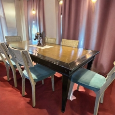 더초 - 프렌치 아트디오 2000 6인식탁 (60%특별세일)