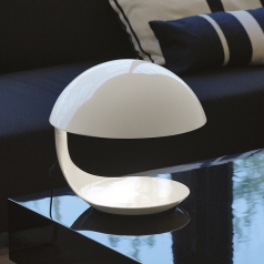 [이태리] 마르티넬리루체 코브라 테이블램프 Cobra Table Lamp 629/BI White