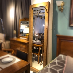 HMF - 드마리에 022 티크 원목 전신거울[670- 2020]