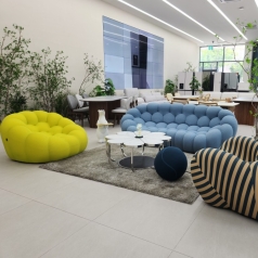 버블 비앤비 1, 3인 소파 [하늘색,그린,보라]