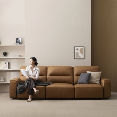 HTF - 2003 시에나 슬라이드 소파 (3, 4, 6인) (브라운/그레이)