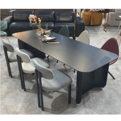 HED - 마틴 블랙 플레시보 포세린 세라믹 테이블 [200,220,240]