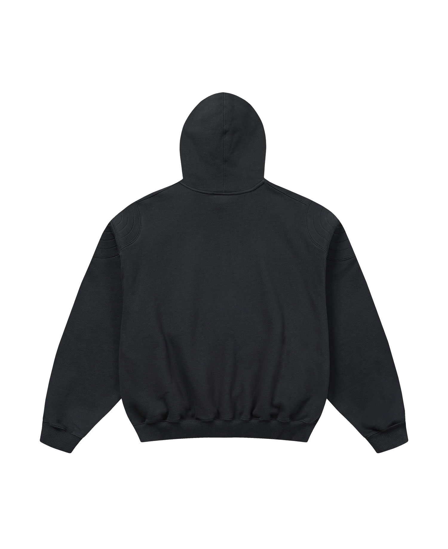 INSANE DISTRESSED HOODIE_BLACK