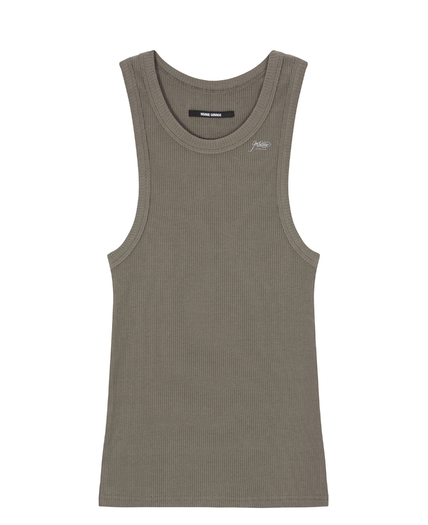 INSANE WOMEN'S GRAPHIC SLEEVELESS_BROWN