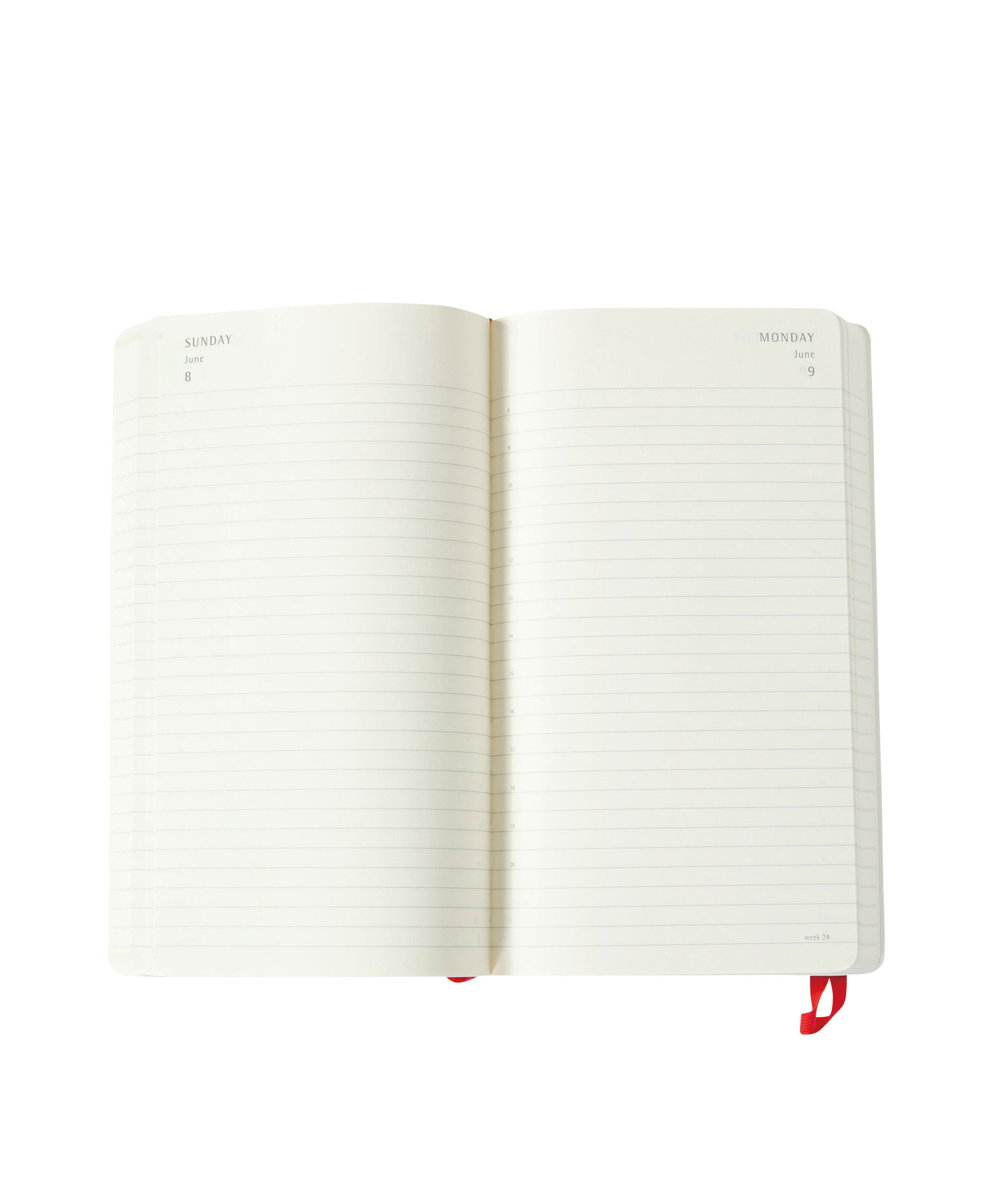 INSANE GARAGE | INSANE MOLESKINE RULED NOTE SOFT LARGE_RED