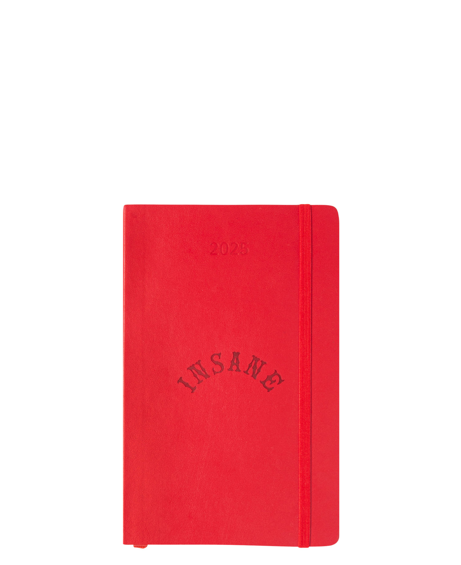 INSANE MOLESKINE RULED NOTE SOFT LARGE_RED