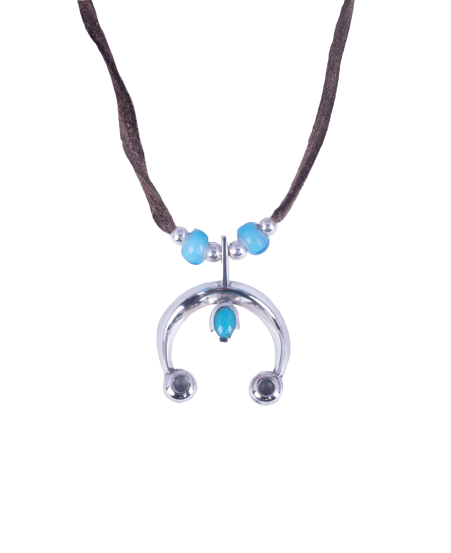 [JOSILVER] NAJA NECKLACE MINI_TURQUOISE